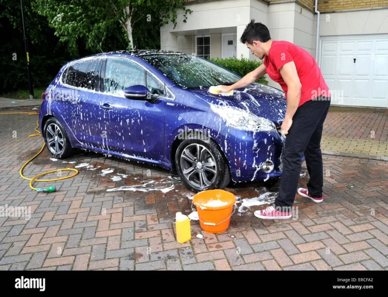 car washing clogs shoes