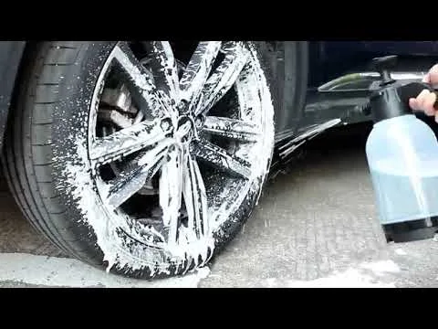 carwash foam application