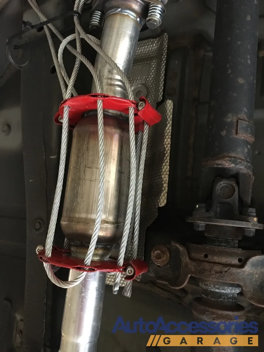 catalytic converter anti-theft cage