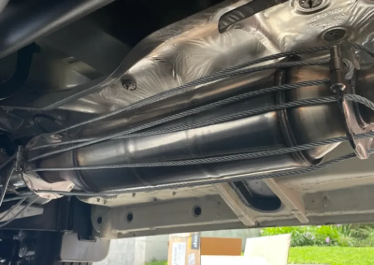 catalytic converter anti-theft shield