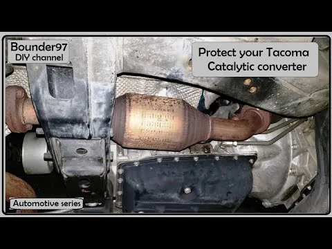 catalytic converter shield installation