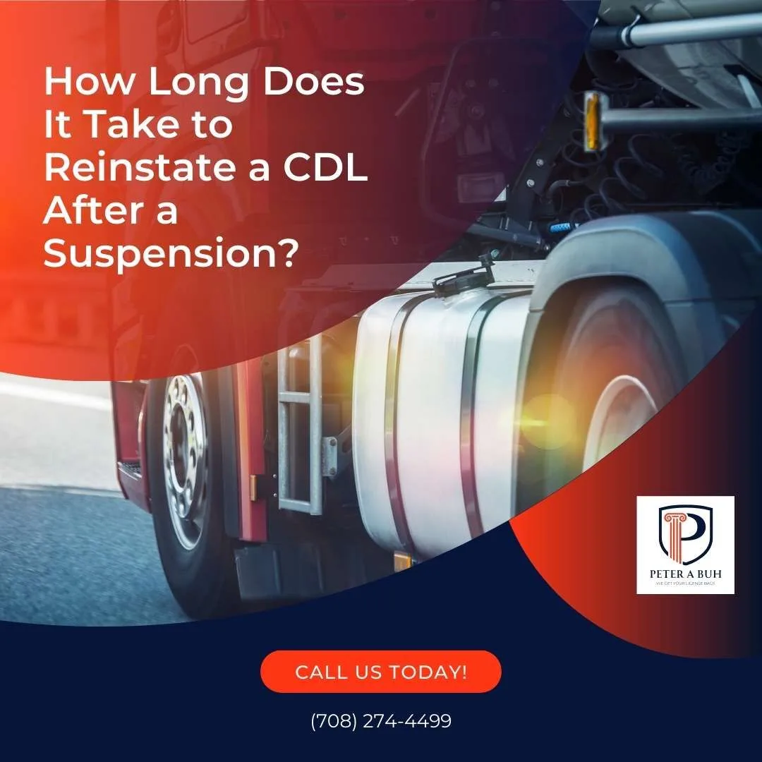 CDL disqualification tiers Illinois