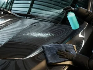 ceramic coated car at bubble car wash