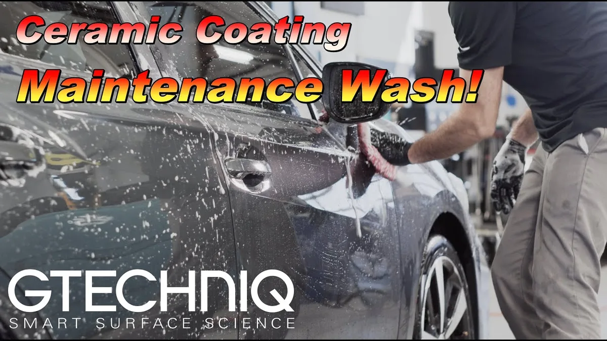 ceramic coating maintenance