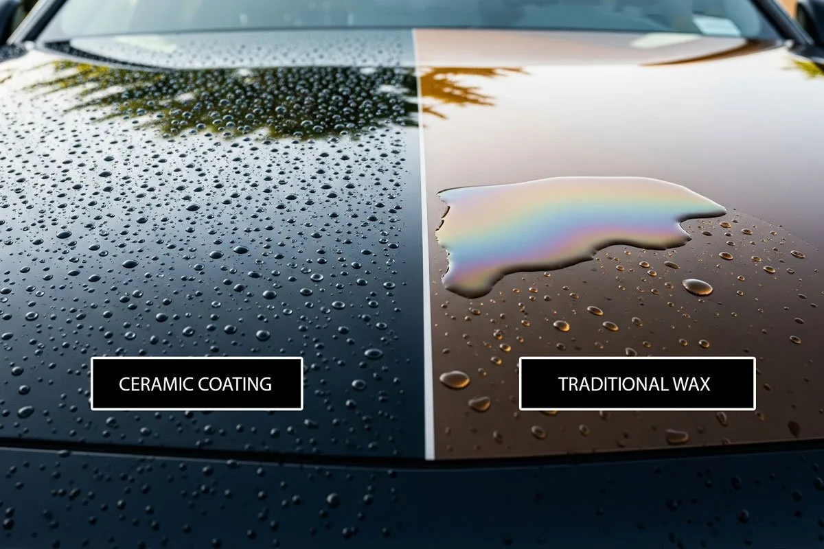 ceramic coating vs wax