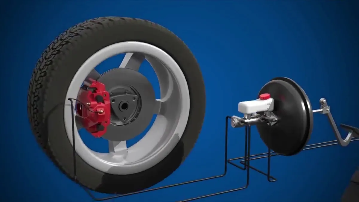 classic dodge brake system diagram