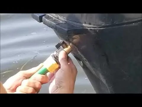 clogged outboard water intake