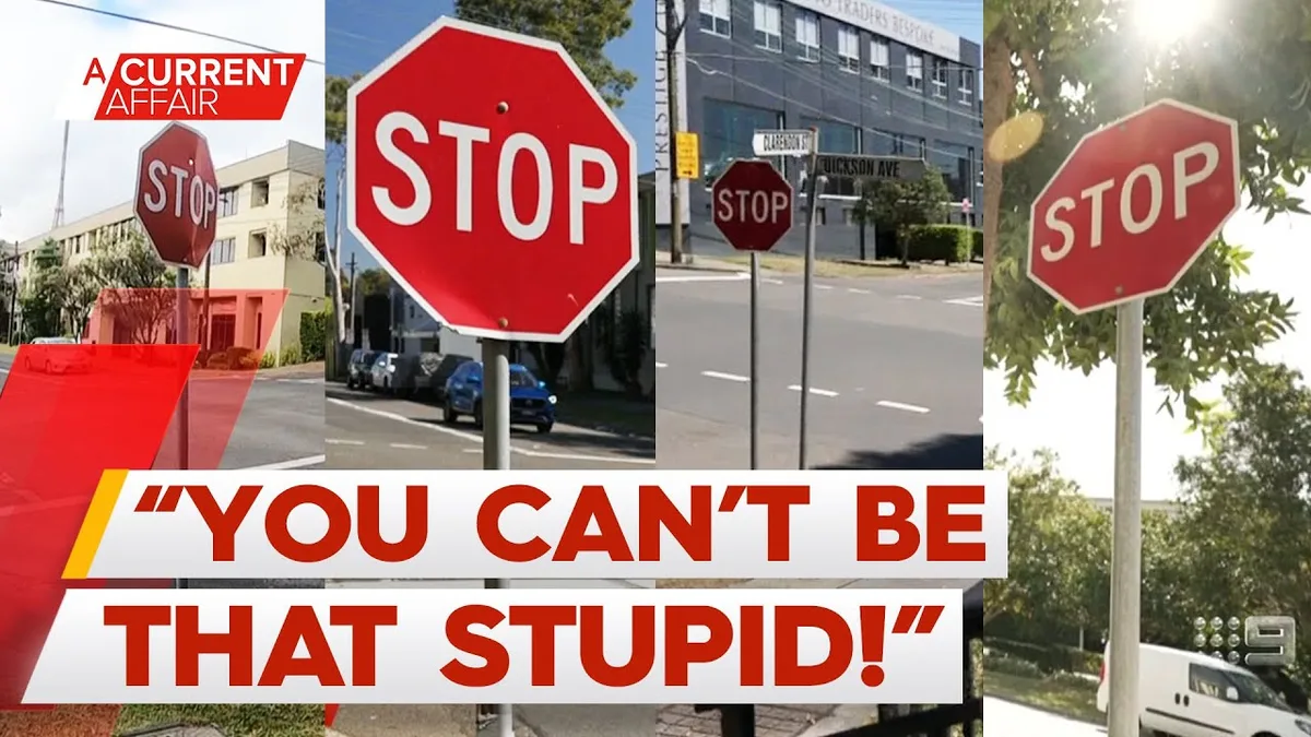 complete stop at intersection