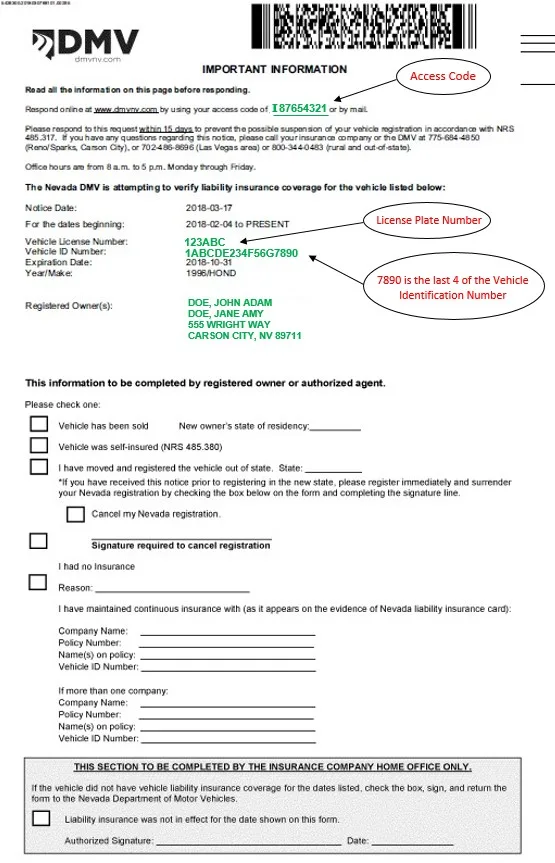 Connecticut DMV insurance verification system