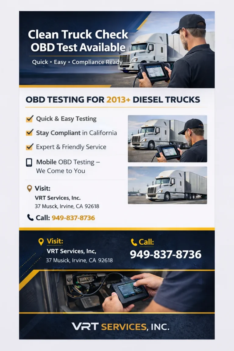 Connecticut OBD Plus test center for diesel vehicles