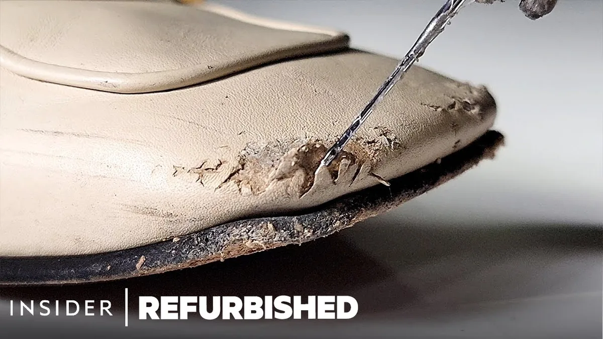 damaged clogs from car wash
