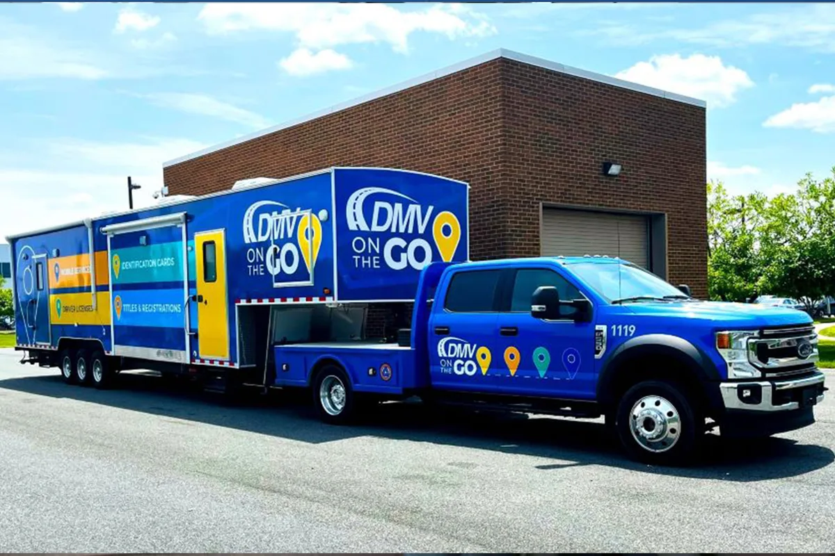 Delaware DMV payment kiosk