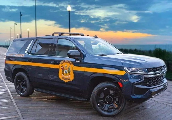 Delaware State Police traffic stop