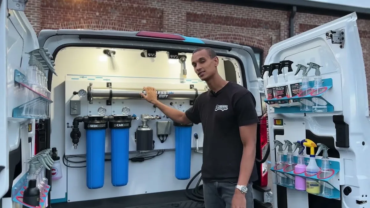 DI RO water car rinse
