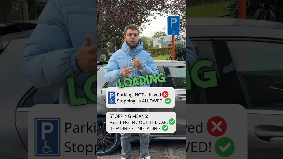 Disabled parking sign in Massachusetts
