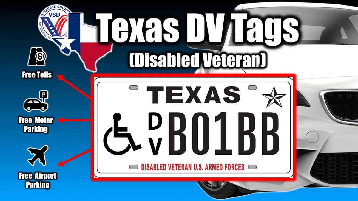 disabled veteran license plate Michigan