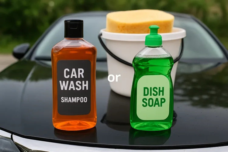 dish soap vs car wash soap