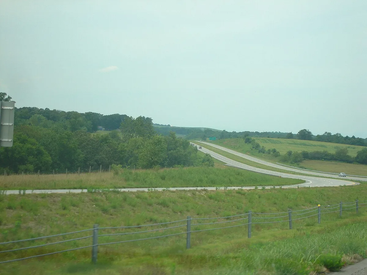 divided highway physical barrier