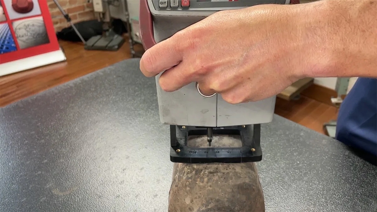 dot peen VIN etching catalytic converter