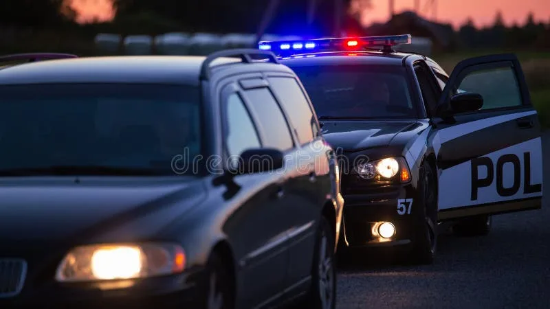 driver changing lanes for emergency vehicle