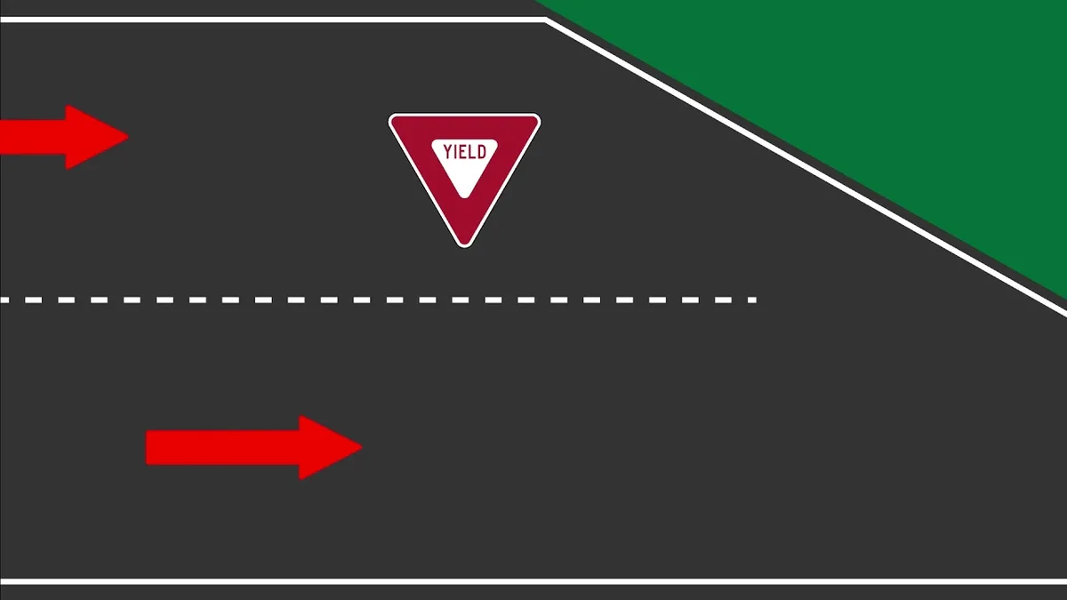 driver changing lanes for emergency vehicle