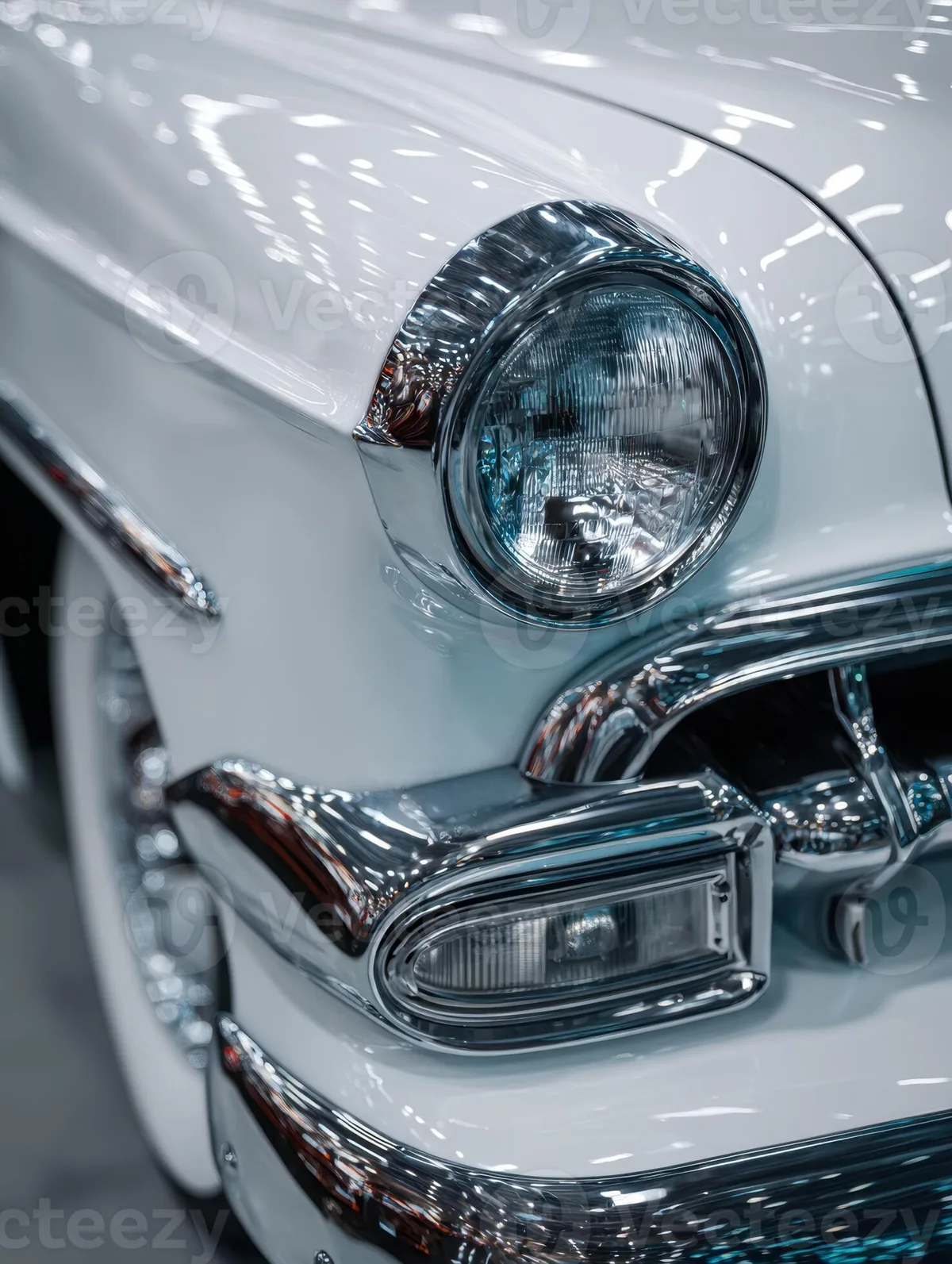 dust on white car