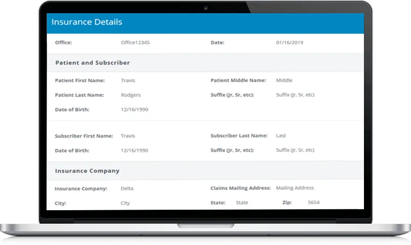 electronic insurance verification system