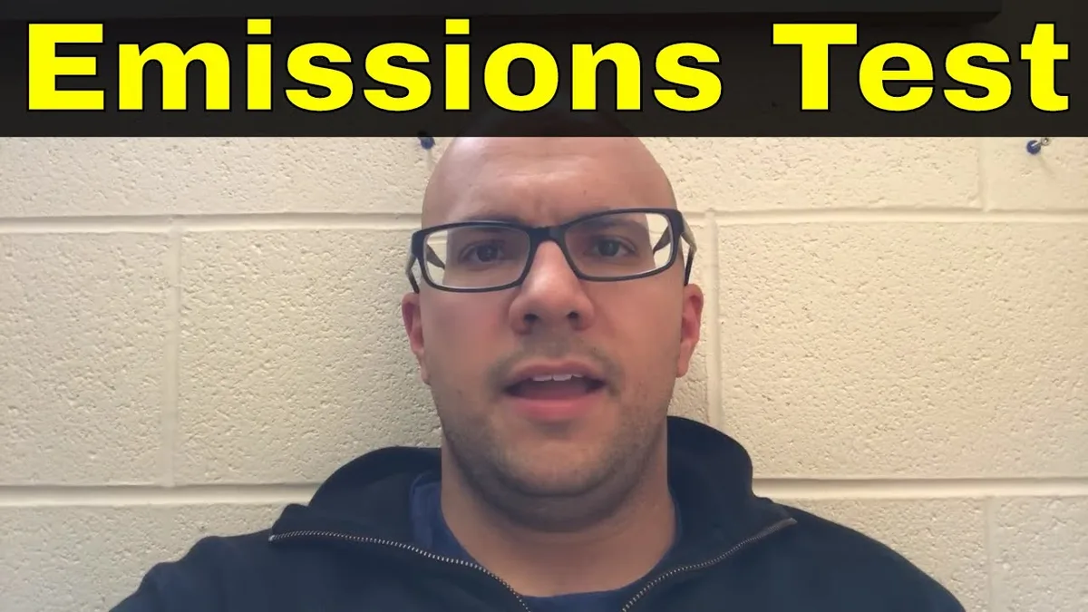 emissions test pass fail report