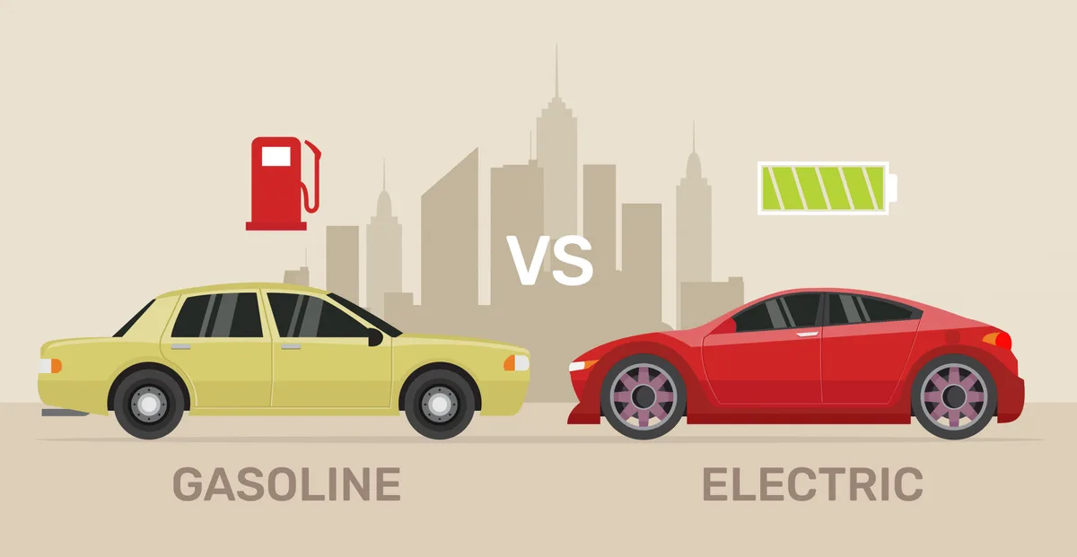 EV vs gas car registration cost comparison