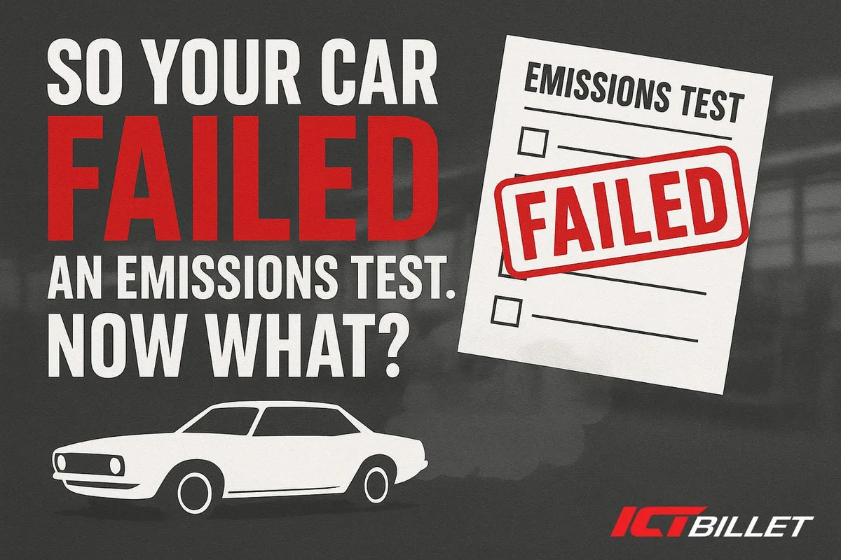 failed emissions test report