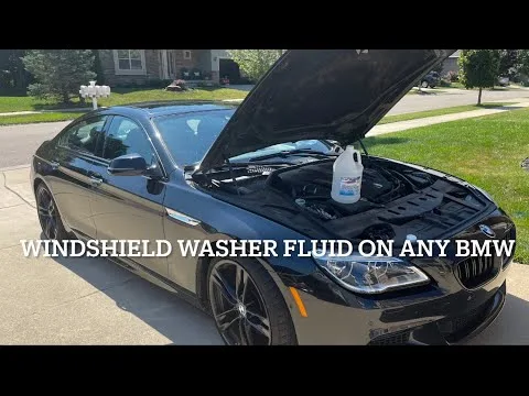 fill screen wash bmw i4