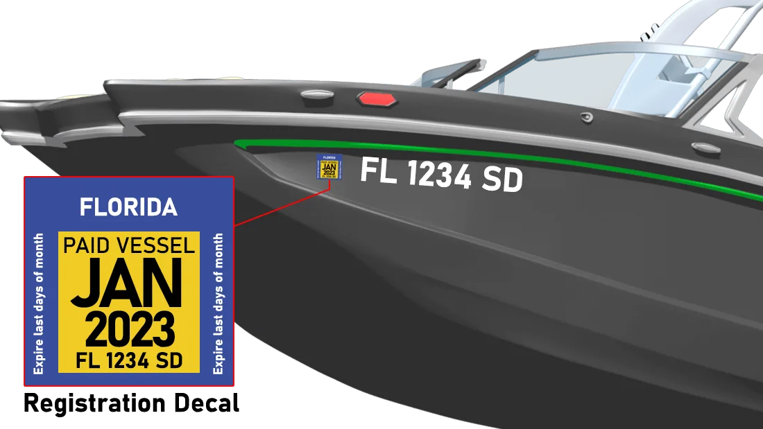 Florida boat and vessel registration fees and safety equipment rules