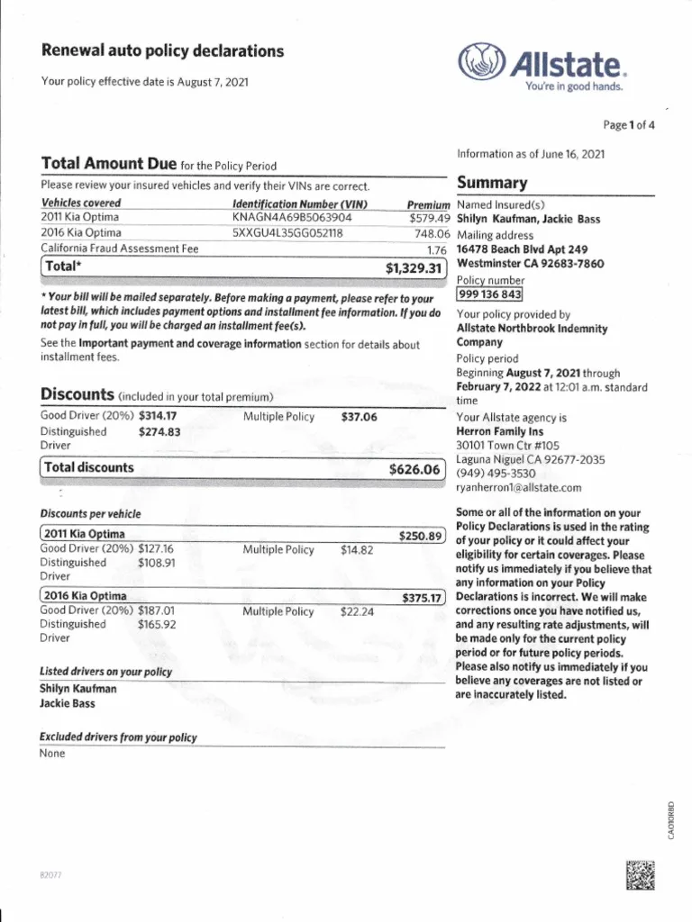 Florida commercial vehicle insurance limits