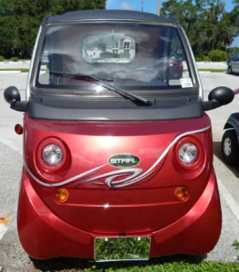 Florida low speed vehicle LSV street legal requirements and 35 mph roads