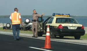 Florida reporting a traffic crash to law enforcement for damages over $500