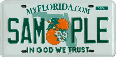 Florida specialty plate options