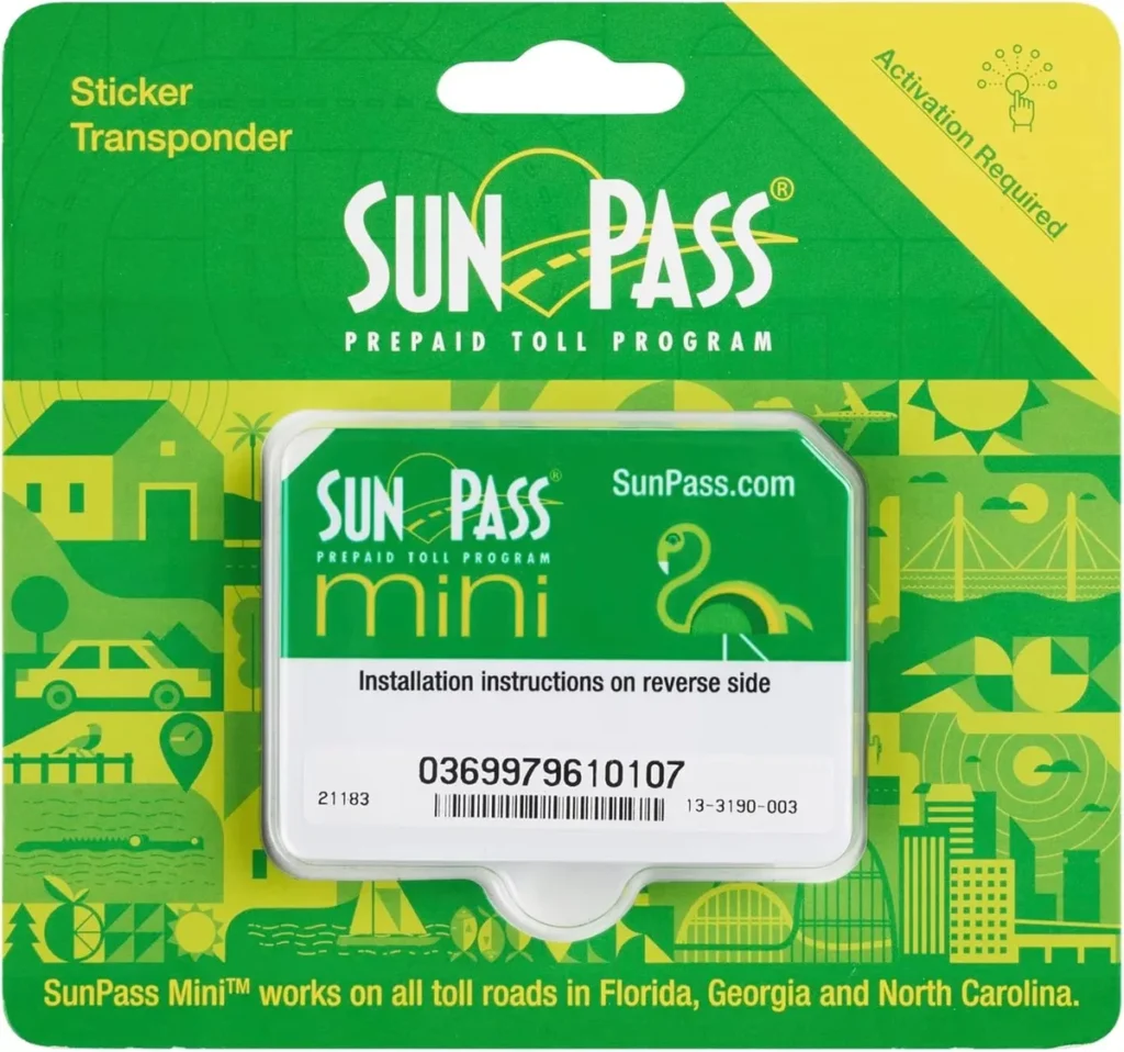 Florida Visitor Toll Pass transponder