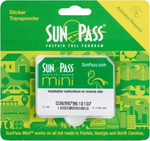 Florida Visitor Toll Pass transponder