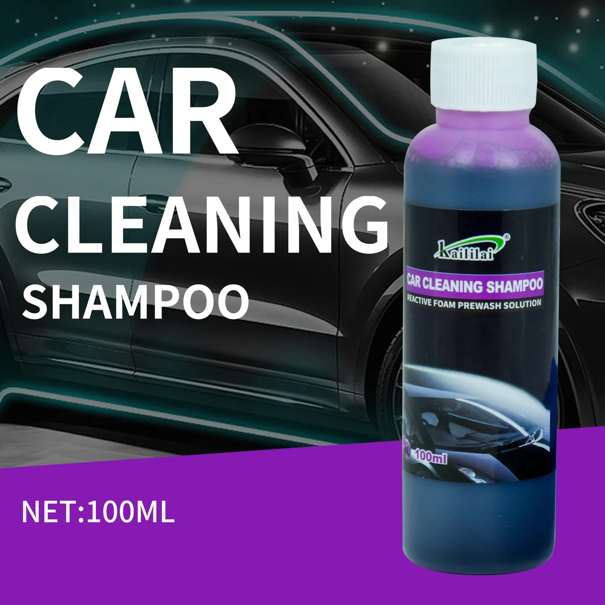 foam cannon soap mixing process