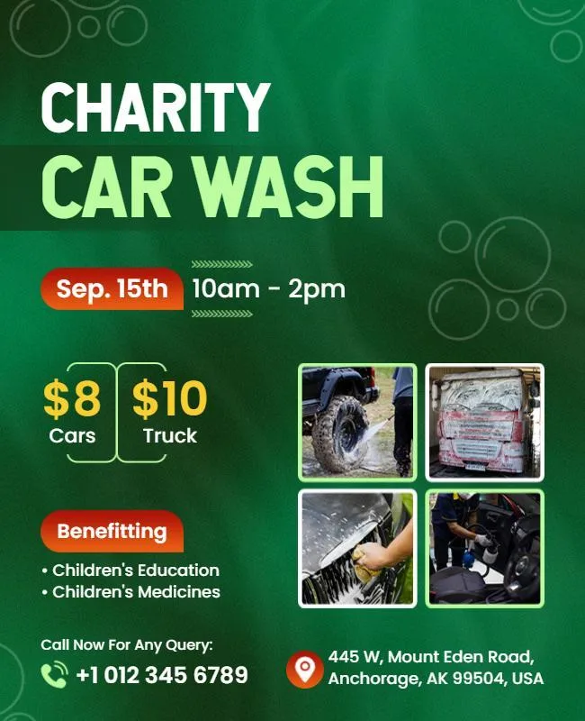 fundraising event signage
