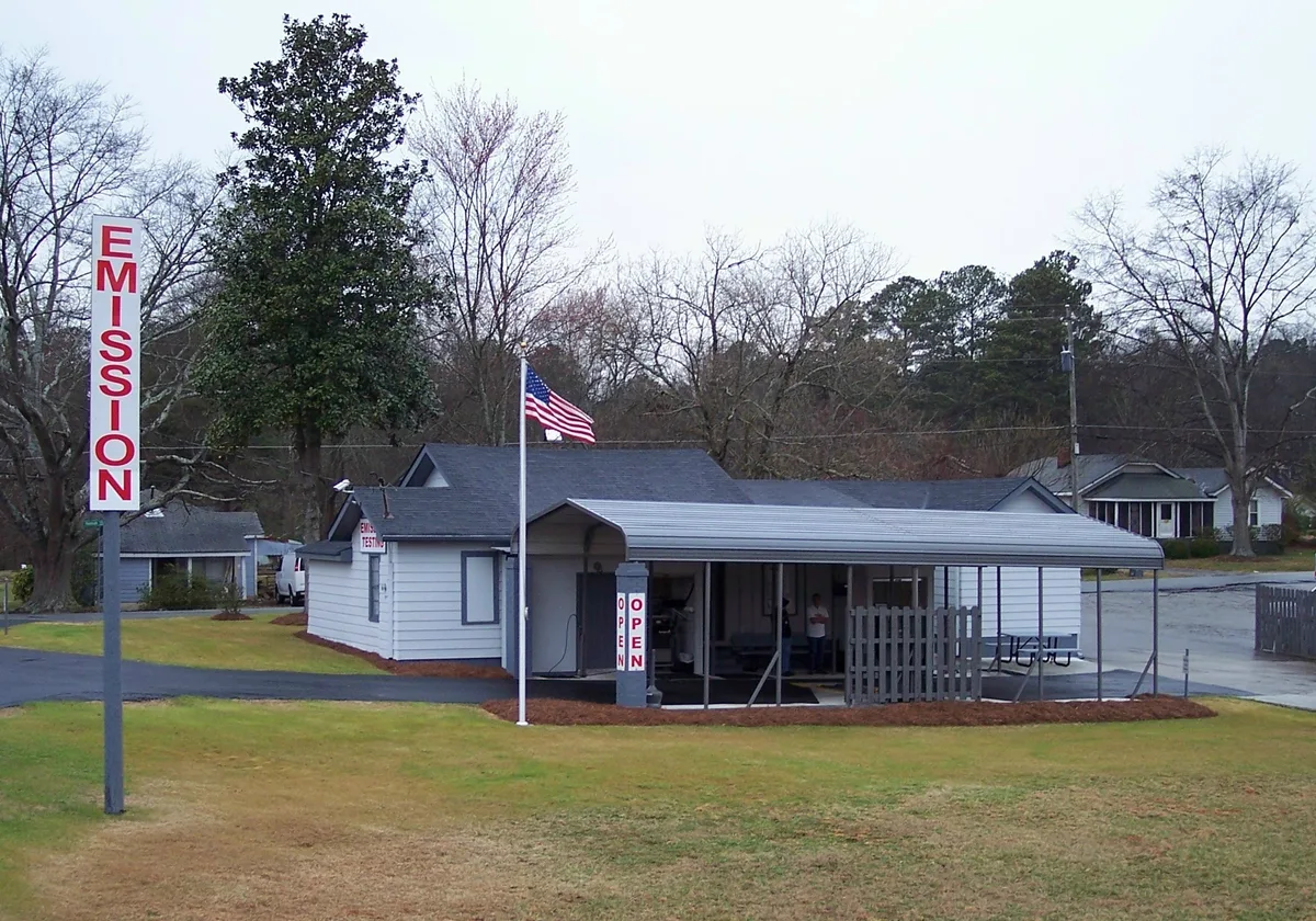 Georgia emissions test station