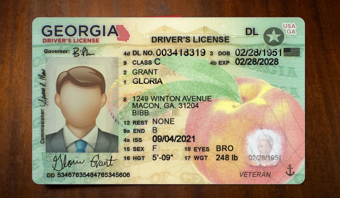 Georgia senior driver license