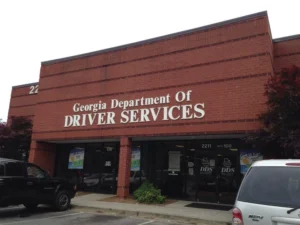 Georgia voter registration at DDS office