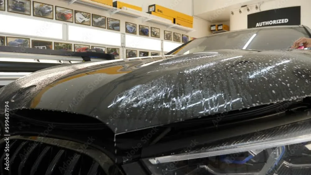 Guard X paint protection film close up