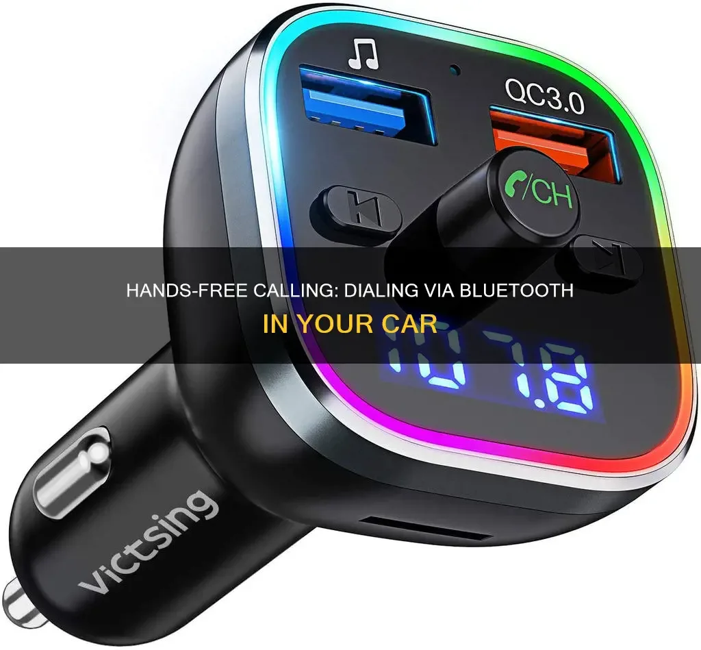 hands-free phone use in car