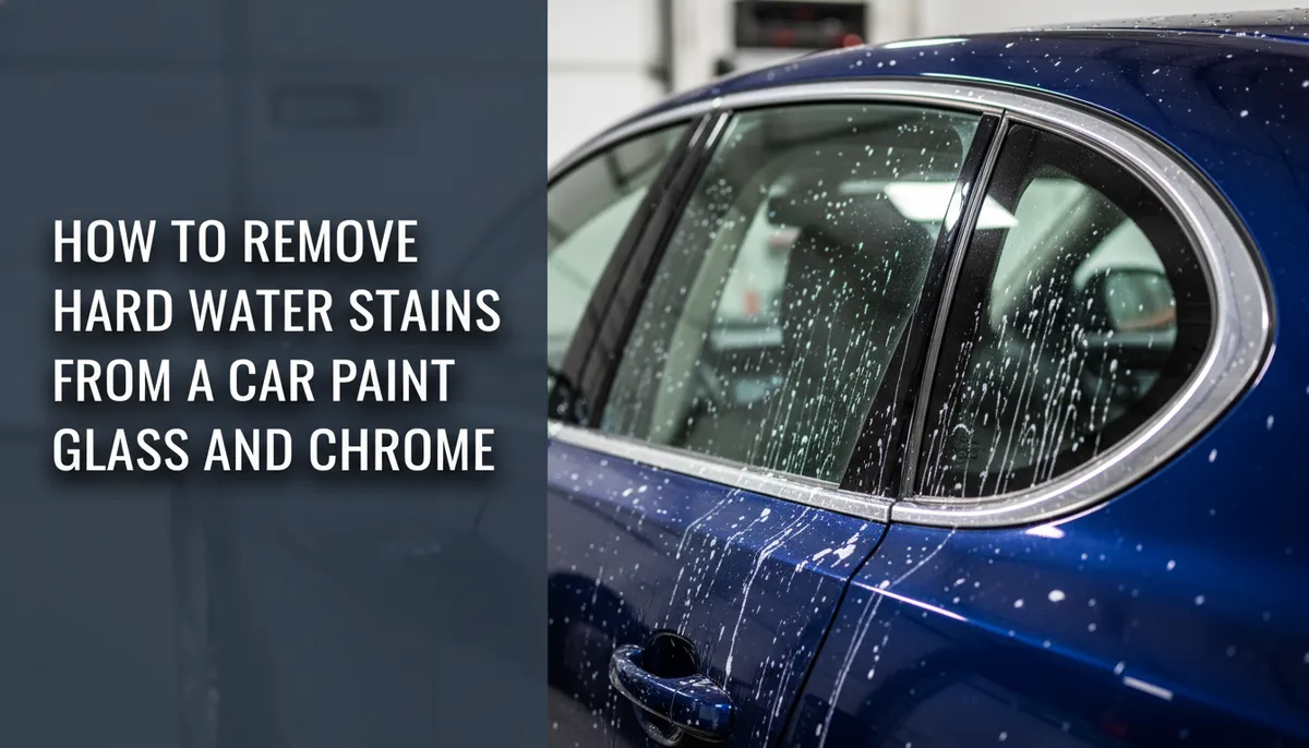 hard water stains on car paint