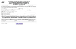 Hawaii military vehicle tax exemption form