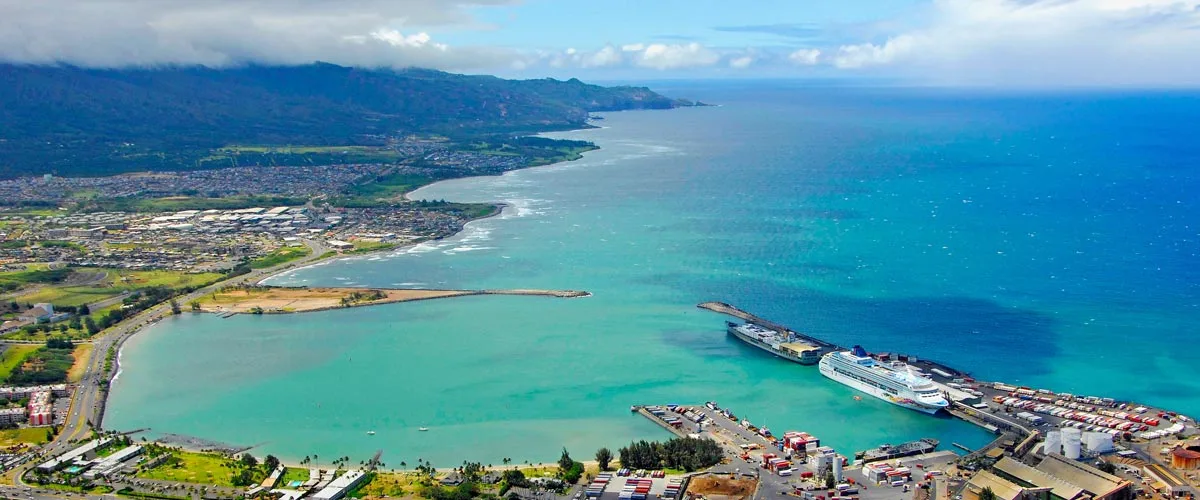 Hawaii ports and routes