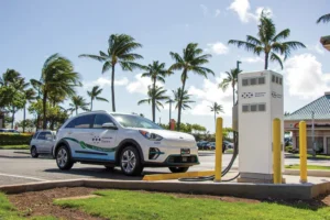 Hawaii state goals for zero emission vehicle transition by 2045