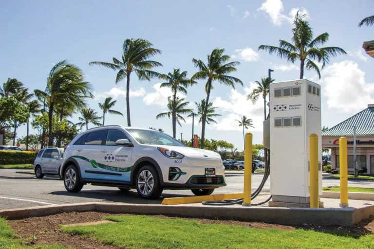 Hawaii state goals for zero emission vehicle transition by 2045